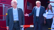 Ryder Cup: President Donald Trump arrives at Bethpage ahead of fourball session!