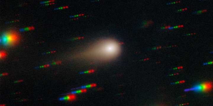 Interstellar comet 3I/ATLAS tail changing as it zooms through solar system