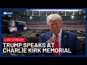 LIVE: Donald Trump Speaks At Charlie Kirk Memorial In Arizona