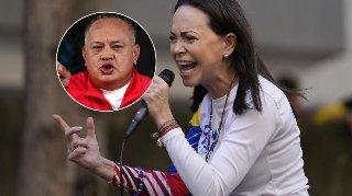 Régimen venezolano lanza advertencia a María Corina Machado tras sus críticas: “Si nos aprietan, la apretamos”