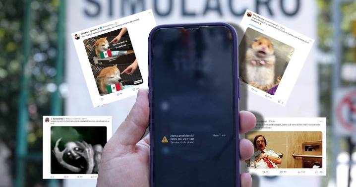 Sustos que dan gusto: Los mejores memes que dejó el Simulacro Nacional 2025 y la alerta sísmica en celulares