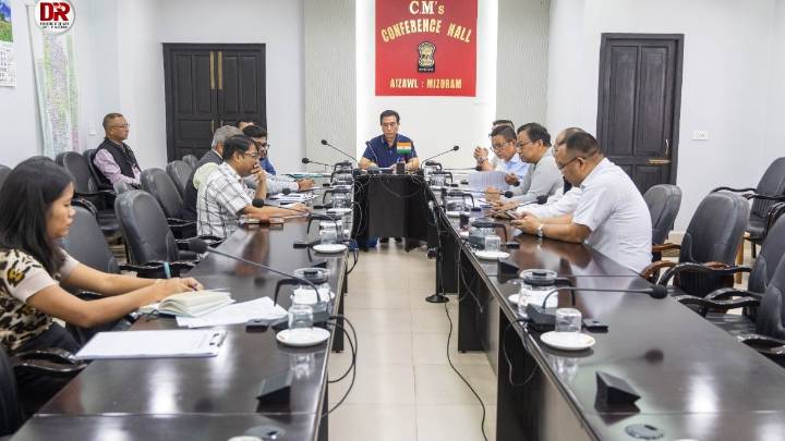 Mizoram CM reviews NHIDCL projects, flags urgent need for highway repairs