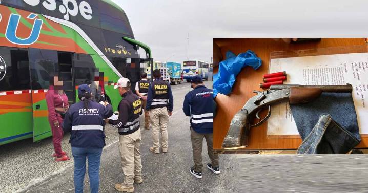 Piura: Fiscalía y Policía incautan escopetín durante operativo de seguridad