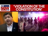 Feds seek deployment of 100 troops to Illinois to protect ICE agents, Pritzker says