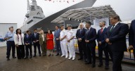 Margarita Robles: «La nueva fragata F-111 está entre las más modernas y capaces del mundo»