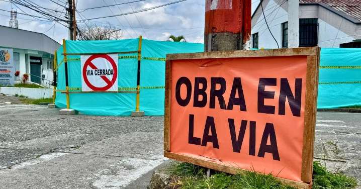 Tenga en cuenta los cierres viales por obras de reposición de alcantarillado en la calle 2 norte