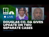 Douglas Co. DA to give updates on death case with alleged confession, separate serial rapist case