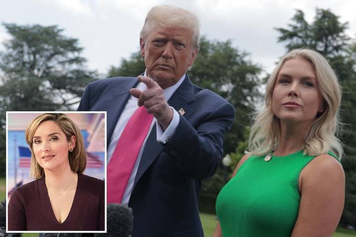 Trump, Karoline Leavitt bash CBS News' Margaret Brennan: 'She's stupid'