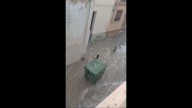 El temporal ya deja casi 200 litros en Pinet y provoca daños en una obra municipal