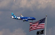 JetBlue sees smaller decline in third