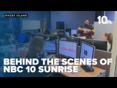 A behind-the-scenes look at how NBC 10 Sunrise is made