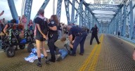New body camera footage shows more of Covington PD's response during Roebling Bridge protest