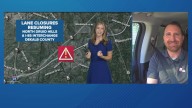 Triple lane closures could slow I-85 in Brookhaven during overnight hours this week