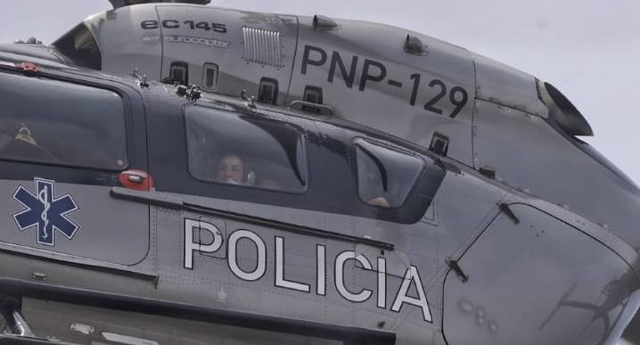 Presidenta Boluarte viaja en helicóptero a Lurigancho