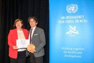 INSP recibe Premio 2025 de la ONU por acciones en prevención y control de la obesidad 