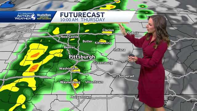 Pittsburgh: Impact Day Thursday for rain/storms
