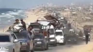 Así abandonan Ciudad de Gaza los residentes ante la ofensiva de Israel contra Hamás
