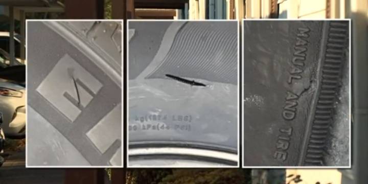 Vancouver police looking for masked man that slashed tires three times