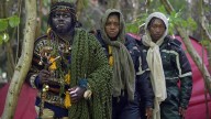 'African tribe' camping in Scottish woods stays put despite council's eviction deadline