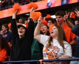 What was attendance for Syracuse football’s home opener vs. Connecticut?