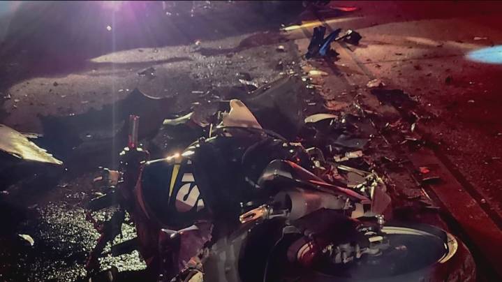 Sandy Springs officer seriously hurt by out-of-control motorcycle after rider facing DUI charge lost control and was ejected from it