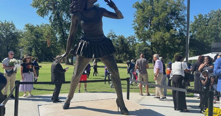 Tina Turner statue unveiled in Tennessee community where she grew up