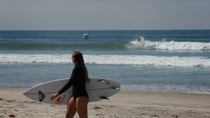 Young surfers mentored by pros at Super Girl Surf Festival in Oceanside