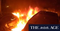 Police release CCTV footage of alleged arsonists