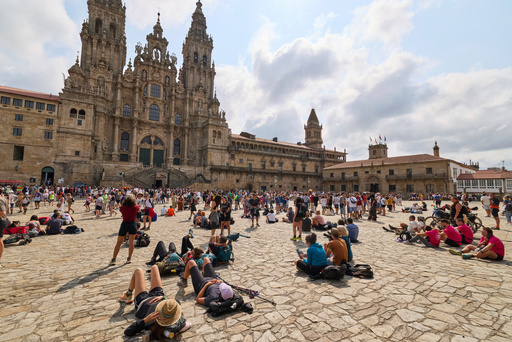 Pilgrims turn Spain's Santiago de Compostela into the world's latest overtourism flashpoint