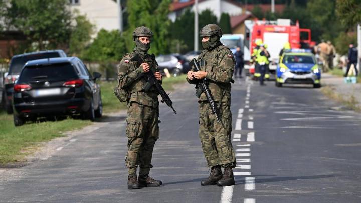 Leaders condemn Russia over drones in Polish airspace