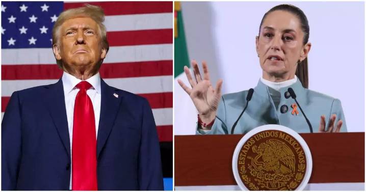 Sheinbaum responde a Trump: no es cierto que tema enfrentar al narcotráfico