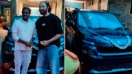 Kichcha Sudeep gifts Skoda car to ‘Max’ director Vijay Karthikeya