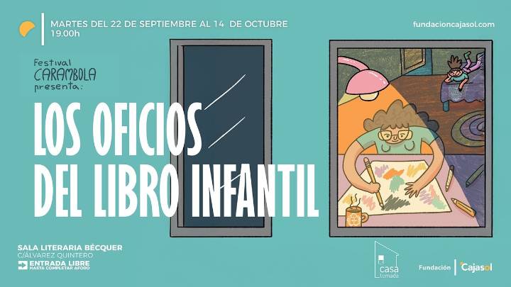 La Fundación Cajasol lanza un ciclo sobre el proceso creativo del libro infantil