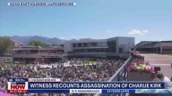 Witness recounts assassination of Charlie Kirk
