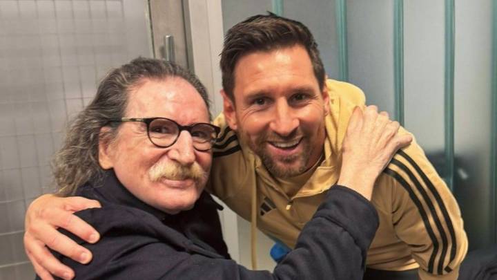 El histórico encuentro entre Charly García y Messi que emocionó al país