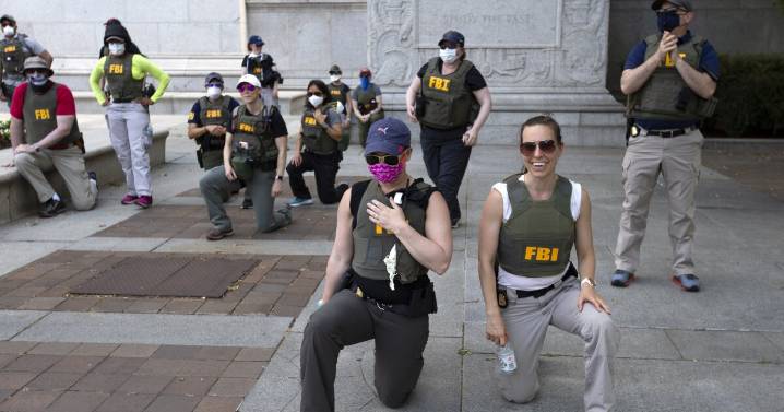 FBI agents fired, including some shown kneeling during 2020 protests