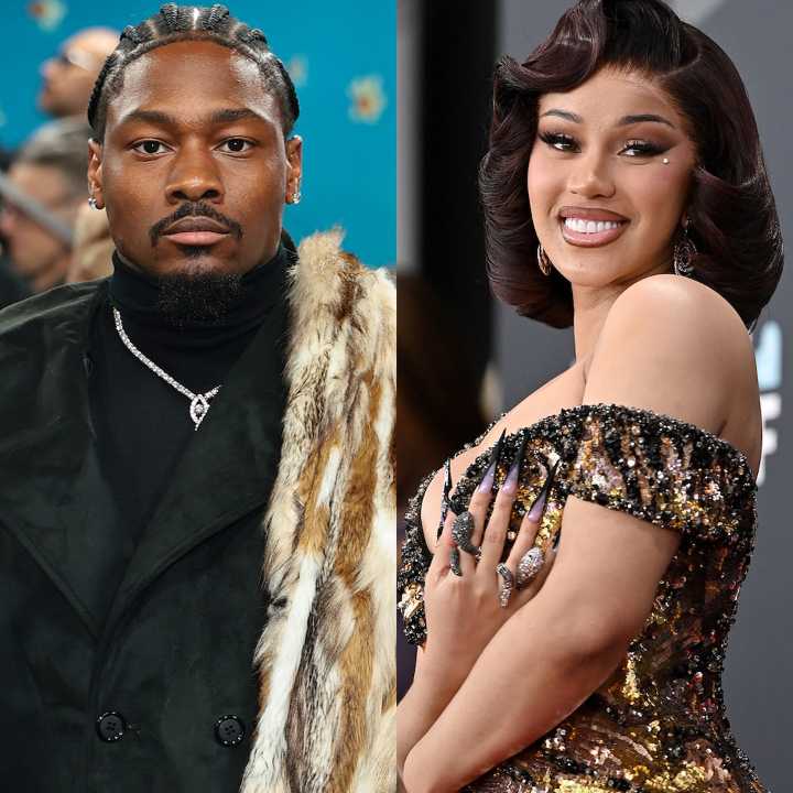 Stefon Diggs Reacts to Cardi B's Pregnancy