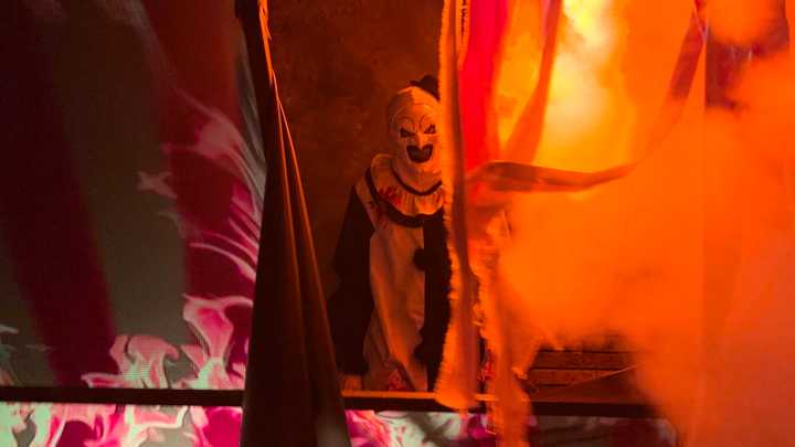 Halloween Horror Nights' Terrifier House Lets Art the Clown Be a Silly Little Guy