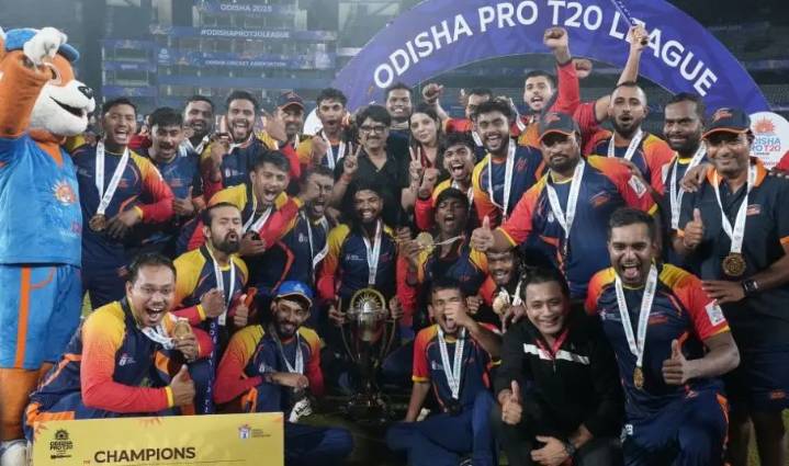 OPTL 2025: Cuttack Panthers Overcome Rain & Sambalpur Warriors To Be Crowned Champions