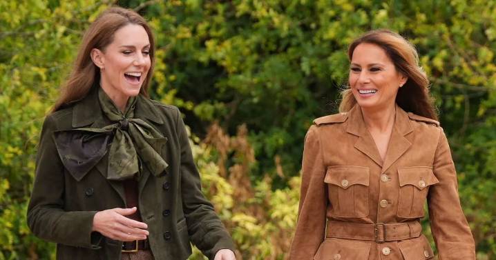 Kate Middleton's subtle hand move that speaks volumes about 'bold' Melania Trump