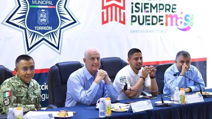Con inversión y coordinación, firme el compromiso de Torreón con la seguridad
