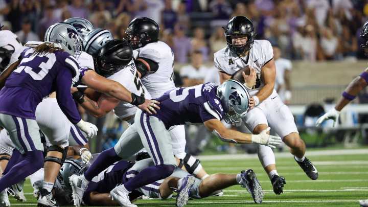 Where is Kansas State ranked in the polls after loss vs Army?