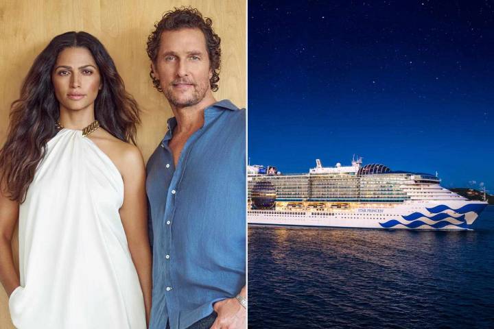 Matthew McConaughey and Wife Camila Named Godparents of New Princess Cruise Ship (Exclusive)