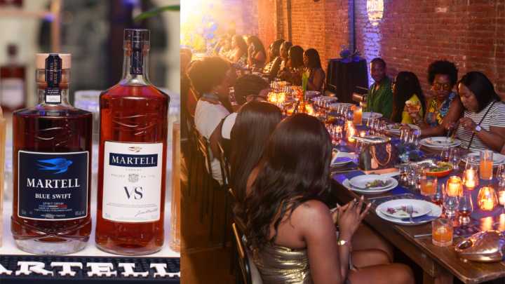Inside Martell Cognac x AfroFuture's NYFW Dinner Celebrating Afrobeats