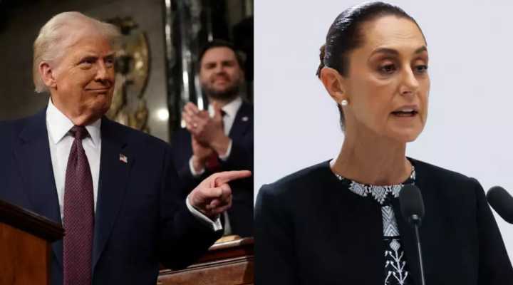 Sheinbaum es una presidenta hermosa, pero México está gobernado por los cárteles: Trump