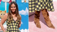 Chrissy Teigen Brings Back Slouchy Suede Boots at 'Gabby’s Dollhouse'
