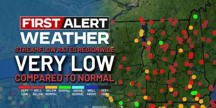 Low streamflow plagues New England as severe drought worsens