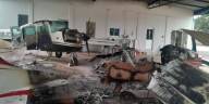 Grupo armado ataca con drones avionetas en una pista de Tepalcatepec y acusan al CJNG de violencia en Coahuayana