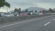 Comienza el retorno tras Fiestas Patrias: Taco kilométrico en la Ruta 78