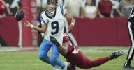 QB Young showed fight Panthers want to see despite failing to complete comeback against Cards